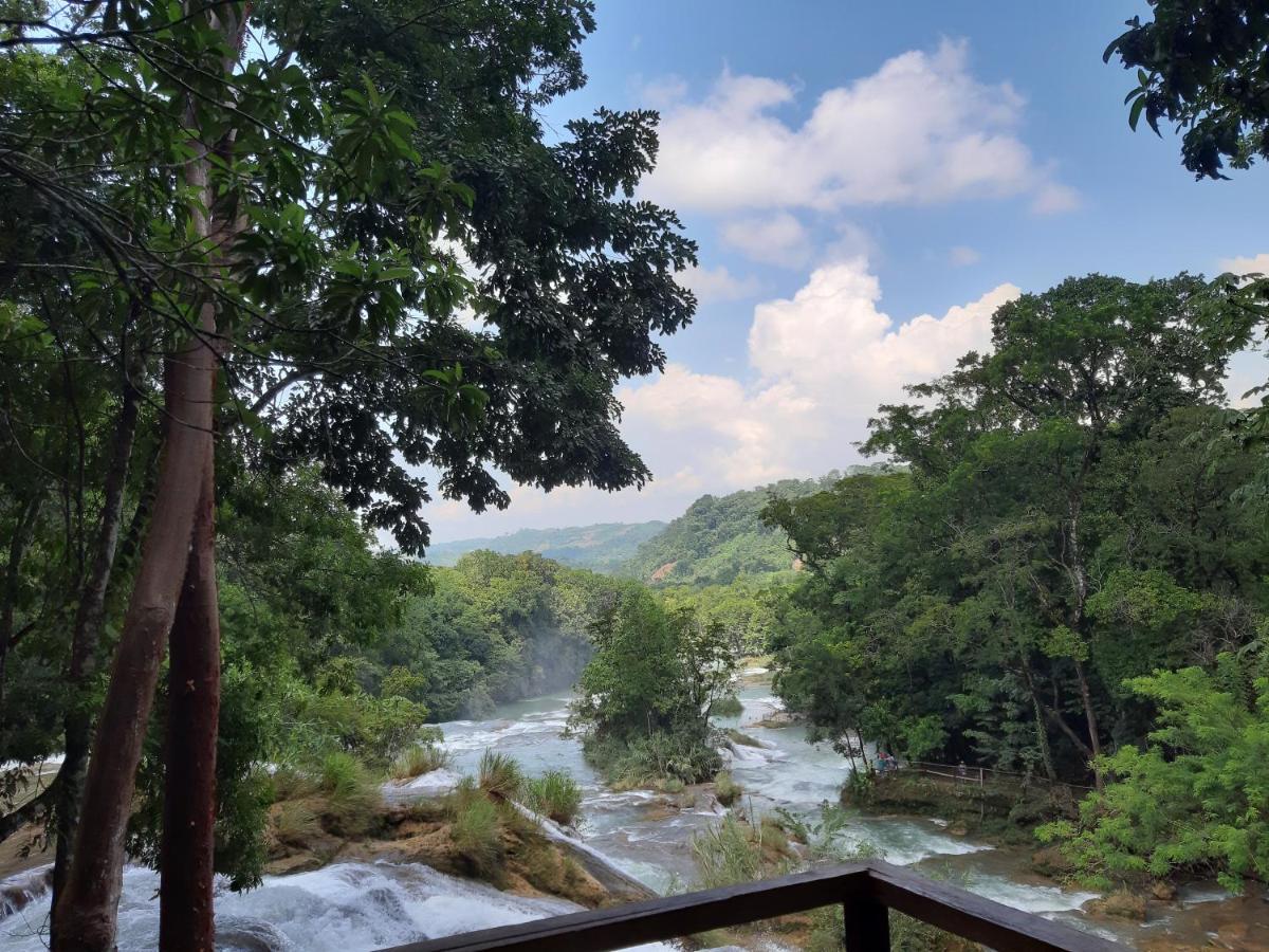 Cabanas Yax-Ha Arroyo Agua Azul Esterno foto